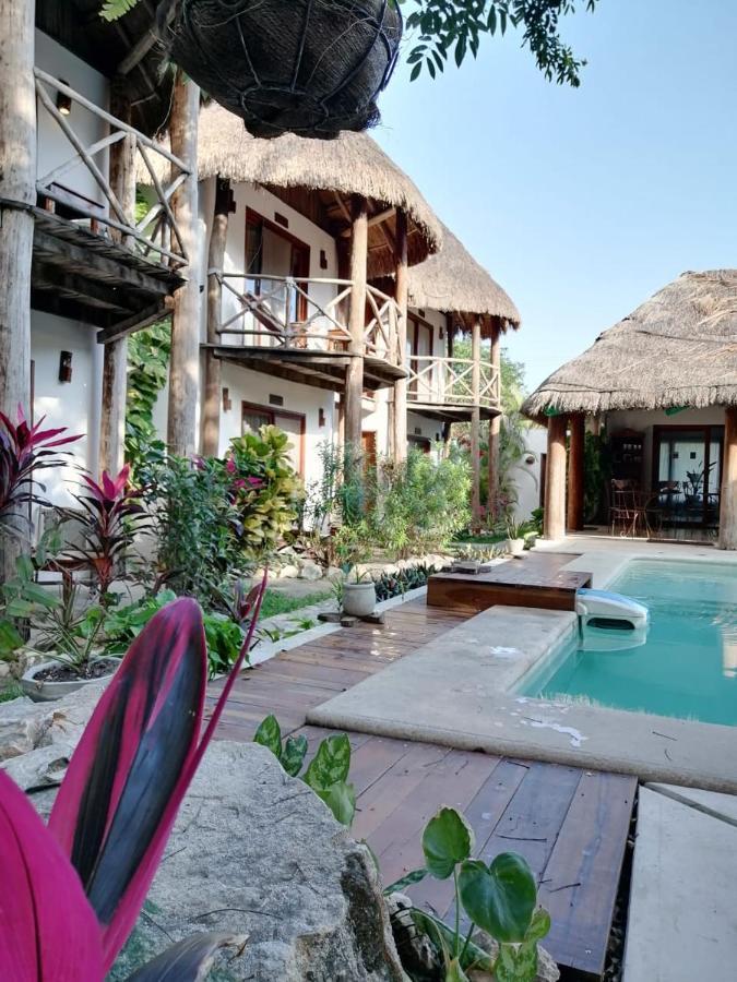 Cabanas Laguna Isla Aguada Buitenkant foto