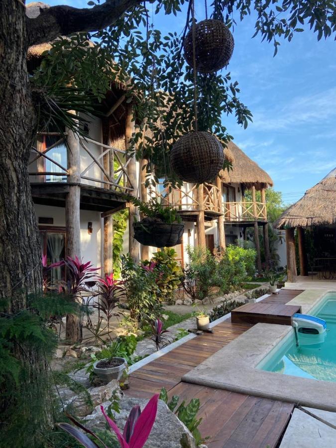 Cabanas Laguna Isla Aguada Buitenkant foto