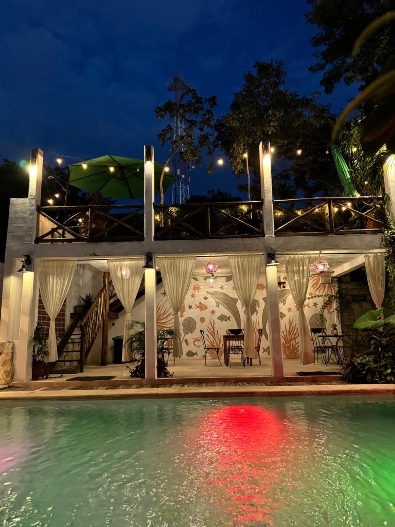 Cabanas Laguna Isla Aguada Buitenkant foto